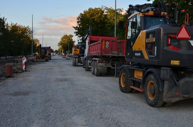 Pod koniec września ma zostać przywrócona przejezdność na remontowanym odcinku ulicy Partyzantów w Siedlcach