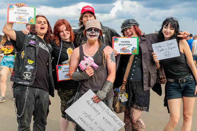 Festiwalowicze na Pol'and Rock Festivalu 2025