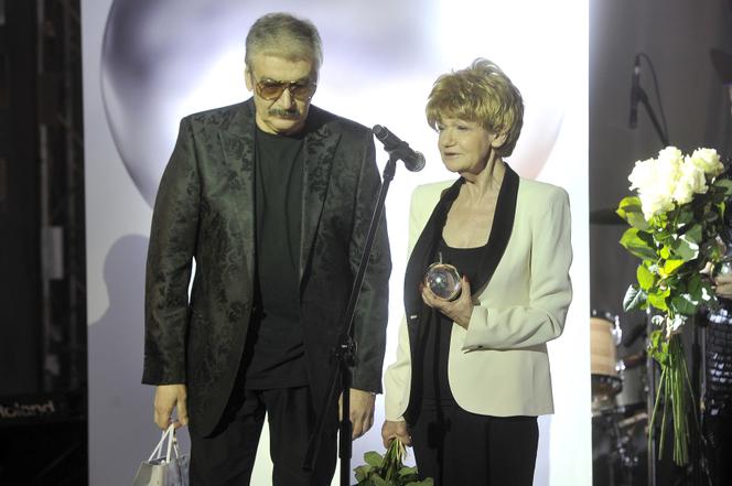 Maria Czubaszek i jej mąż Wojciech Karolak
