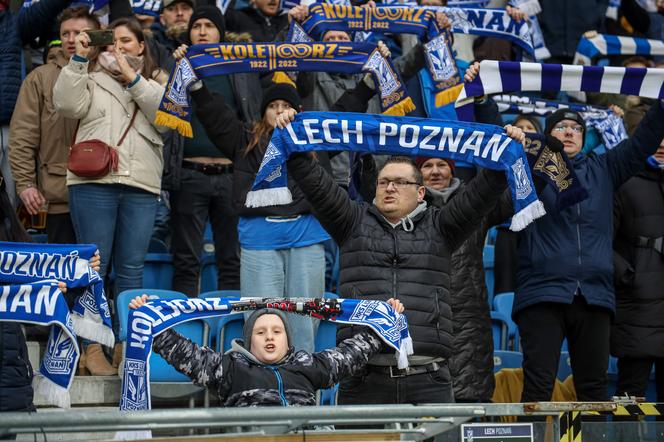 Tak bawili się kibice na meczu Lech Poznań - Pogoń Szczecin