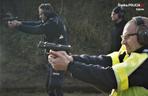 Zabrze: ćwiczenia policjantów na strzelnicy