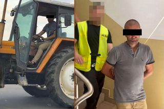 Pan Darek zatrąbił przed komisariatem i pojechał dalej. Grozi mu do 5 lat więzienia