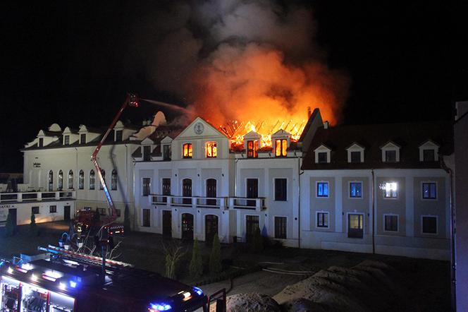 Pożar Domu Pielgrzyma w Kodniu