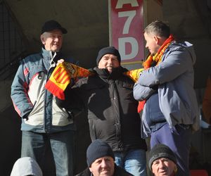 Korona Kielce - Motor Lublin. Kibice na Exbud Arenie