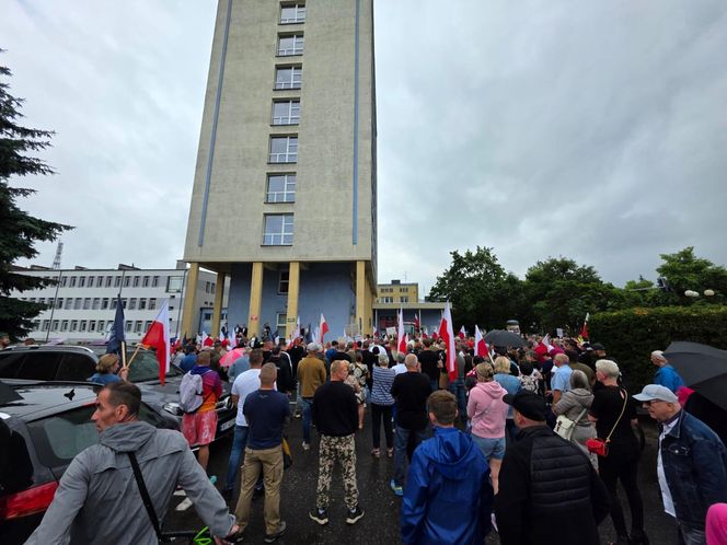 Protest Konfederacji w Siedlcach zgromadził ok. 600 osób