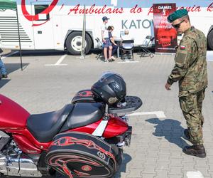 Parada motocyklistów w Dąbrowie Górniczej