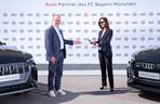 Elektryczne samochody Audi dla piłkarzy Bayern Monachium