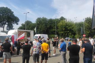 Protest producentów papryki w Radomiu