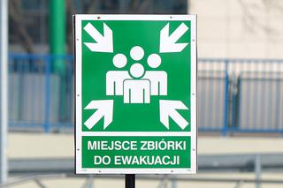 Próbna ewakuacja w Urzędzie Miasta w Krośnie