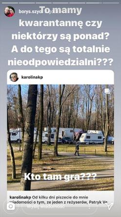 Vega łamie przepisy i kręci film