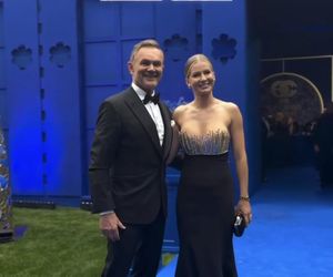 Edyta Pazura i Cezary Pazura - Bal Omenyy Mensah i Rafała Brzoski