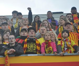 Korona Kielce - Lech Poznań. Zdjęcia kibiców na Exbud Arenie