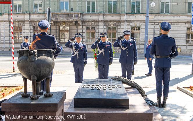 Wojewódzkie obchody Święta Policji w Łodzi