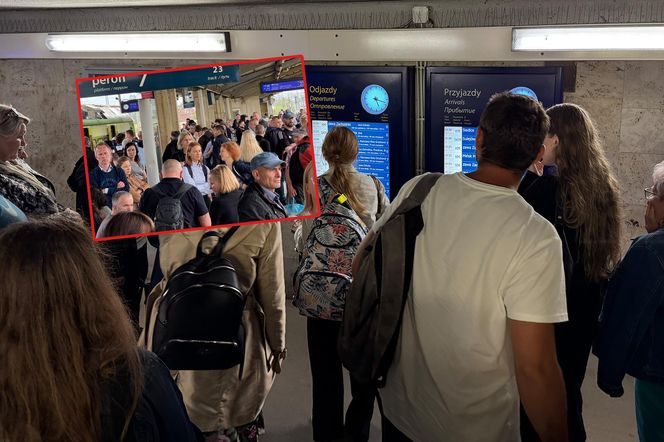 Paraliż na kolei po wypadku w Wesołej