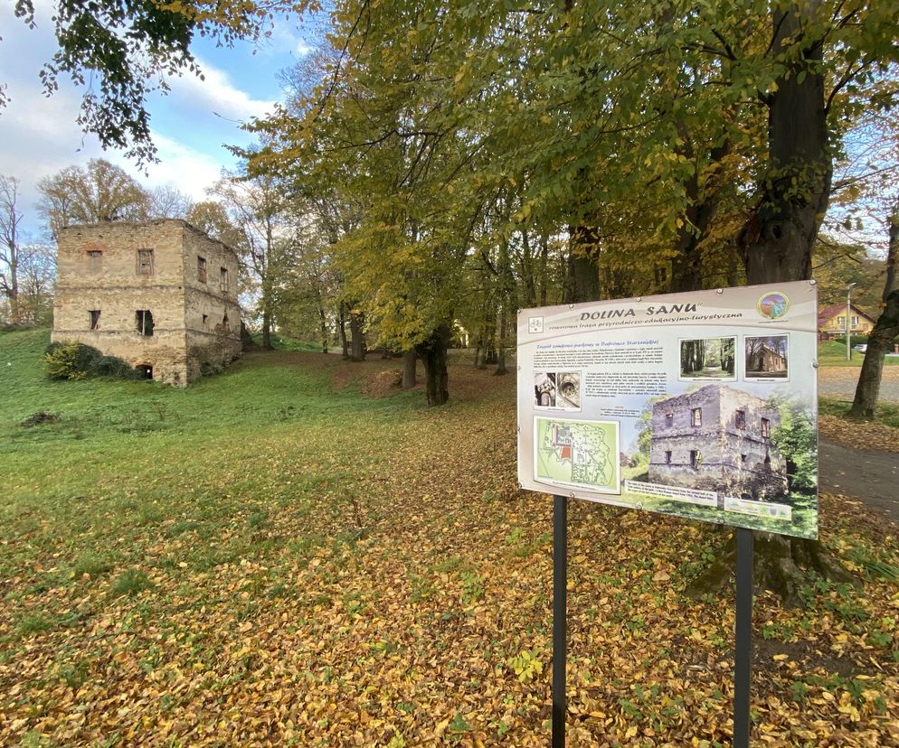 Zamek w Dąbrówce Starzeńskiej