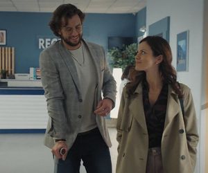 	M jak miłość odc. 1847. Kasia (Paulina Lasota), Mariusz (Mateusz Mosiewicz)