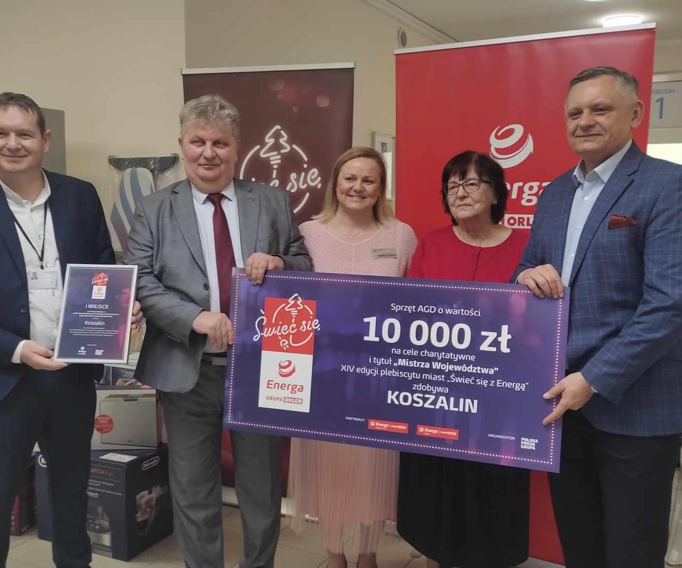 Przekazanie sprzętu w koszalińskim hospicjum.  
