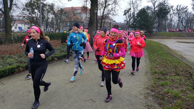 Grudziądzanki celebrowały swoje święto w biegu.  Ponad 400 pań imprezowało w Parku Miejskim