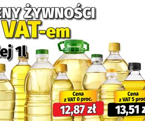 Ceny żywności z VAT-em