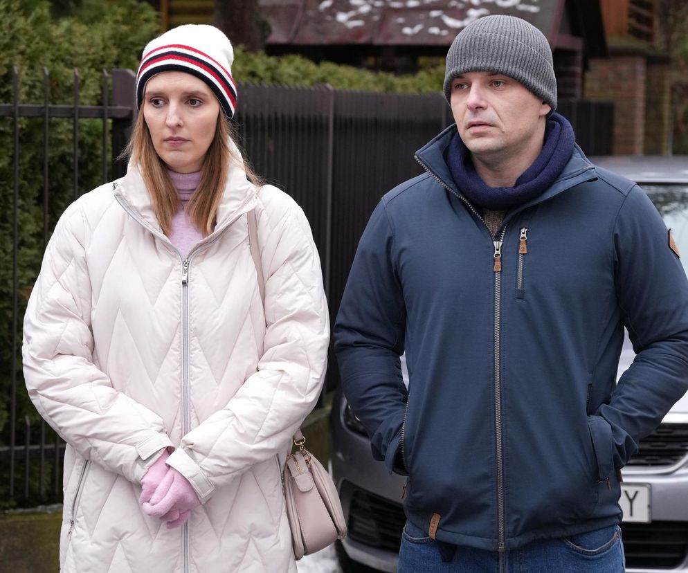 Barwy szczęścia, odcinek 3188: Hubert (Marek Molak), Iza (Urszula Zawadzka) - dawna przyjaciółka Asi