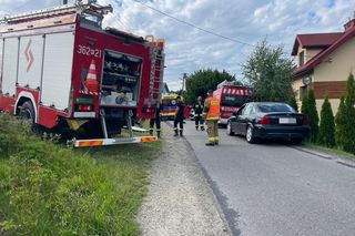  Karol  wjechał pod ciężarówkę hulajnogą elektryczną 