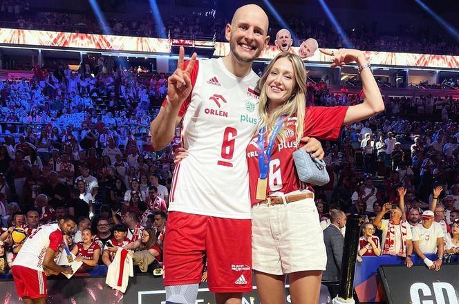 Bartosz Kurek z żoną Anną