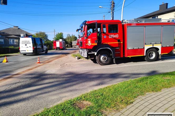 Wypadek w Ciągowicach