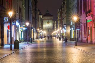 Ulica Floriańska nocą [ZDJĘCIE DNIA]