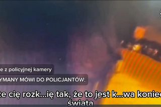 Pokazali, jak wygląda policyjna interwencja. Wszystko widać na nagraniu