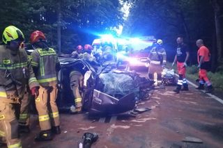 Wypadek na trasie Złocieniec - Siemczyno