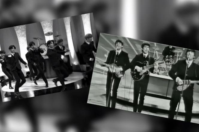 BTS jak The Beatles - zobacz gwiazdy k-popu naśladujące legendarny zespół!