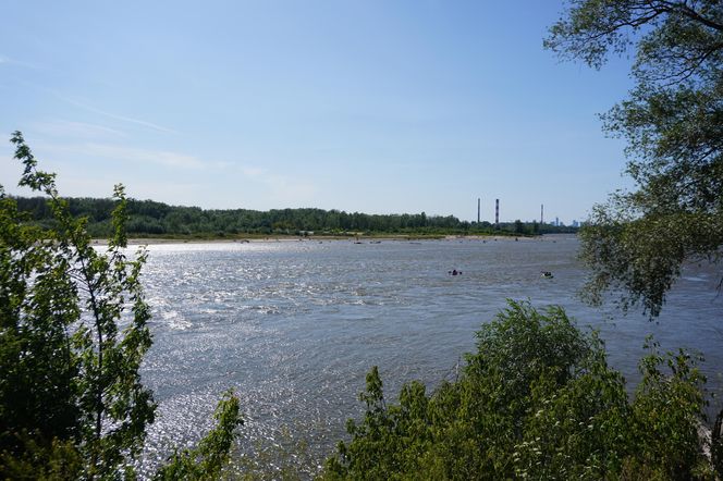 Plaża Romantyczna nad Wisłą w Warszawie