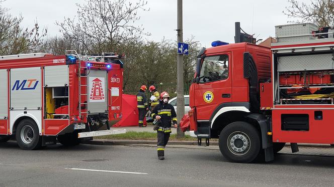 Tragiczny wypadek przy szpitalu w Olsztynie