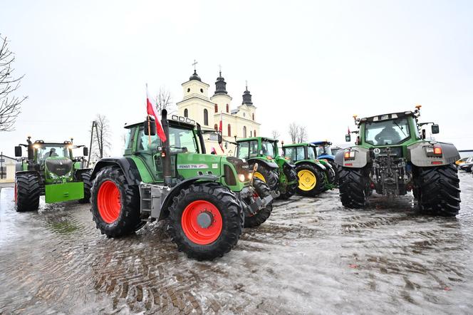 Protest rolników w Zbuczynie