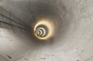 TBM Faustyna wydrążyła już 375 metrów jednotorowego tunelu