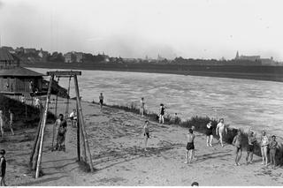 Plaża nad Wisłą w Krakowie