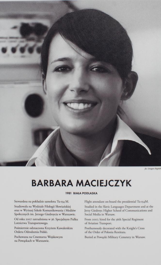 Barbara Maciejczyk, stewardesa