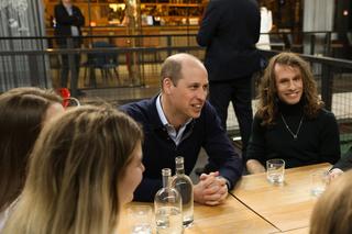 Książę William w hali Koszyki spotkał się z dziećmi z Ukrainy