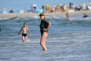 Seksbomba na plaży