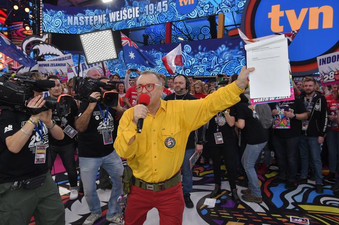 Jurek Owsiak podał kwotę zebraną podczas 28. finału WOŚP