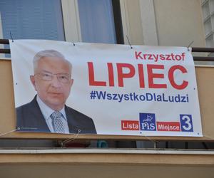 Kampania wyborcza w Kielcach. W śródmieściu najwięcej plakatów kandydatów do Sejmu i Senatu