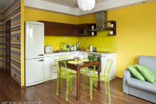 Kolor żółty w kuchni
