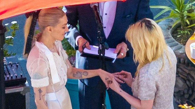 Kristen Stewart powiedziała "tak" swojej wybrance. Uroczystość była bardzo skromna