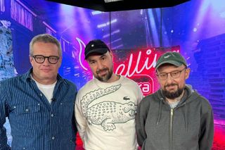 Jakub Żulczyk i Juliusz  Strachota  w “Mellinie” w Esce ROCK!