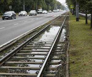 Zwężą al. Waszyngtona? Tramwajarze rozpoczęli pomiary przed remontem