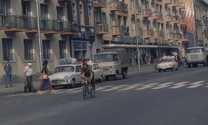 Koszalin, ul. Zwycięstwa, rok 1975
