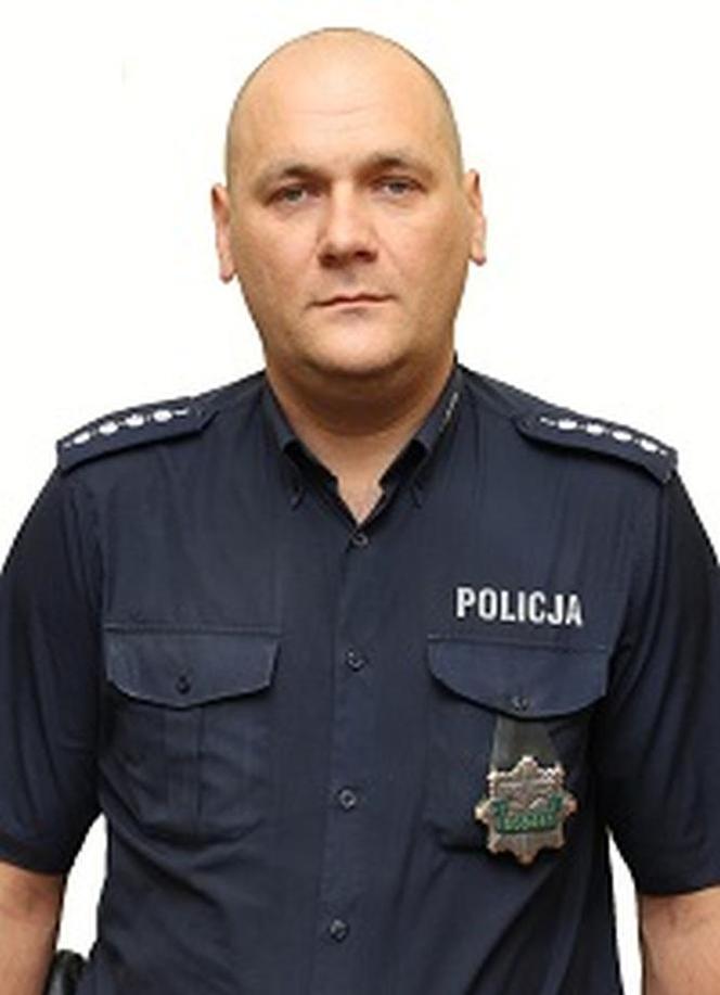 aspirant sztabowy Jan Bachmura (KOMISARIAT POLICJI IV W BIAŁYMSTOKU)