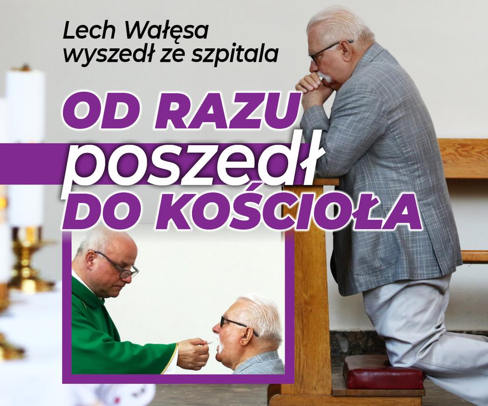 Lech Wałęsa wyszedł ze szpitala! Nie uwierzycie, gdzie się wybrał