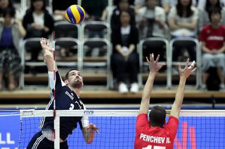 Dawid Konarski podczas meczu Bułgaria-Polska