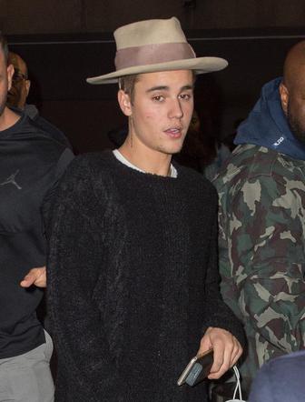 Justin Bieber w kapeluszu